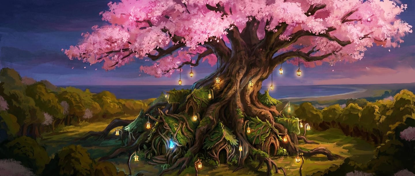 Customer photo review of Fantasy Landscape Commission