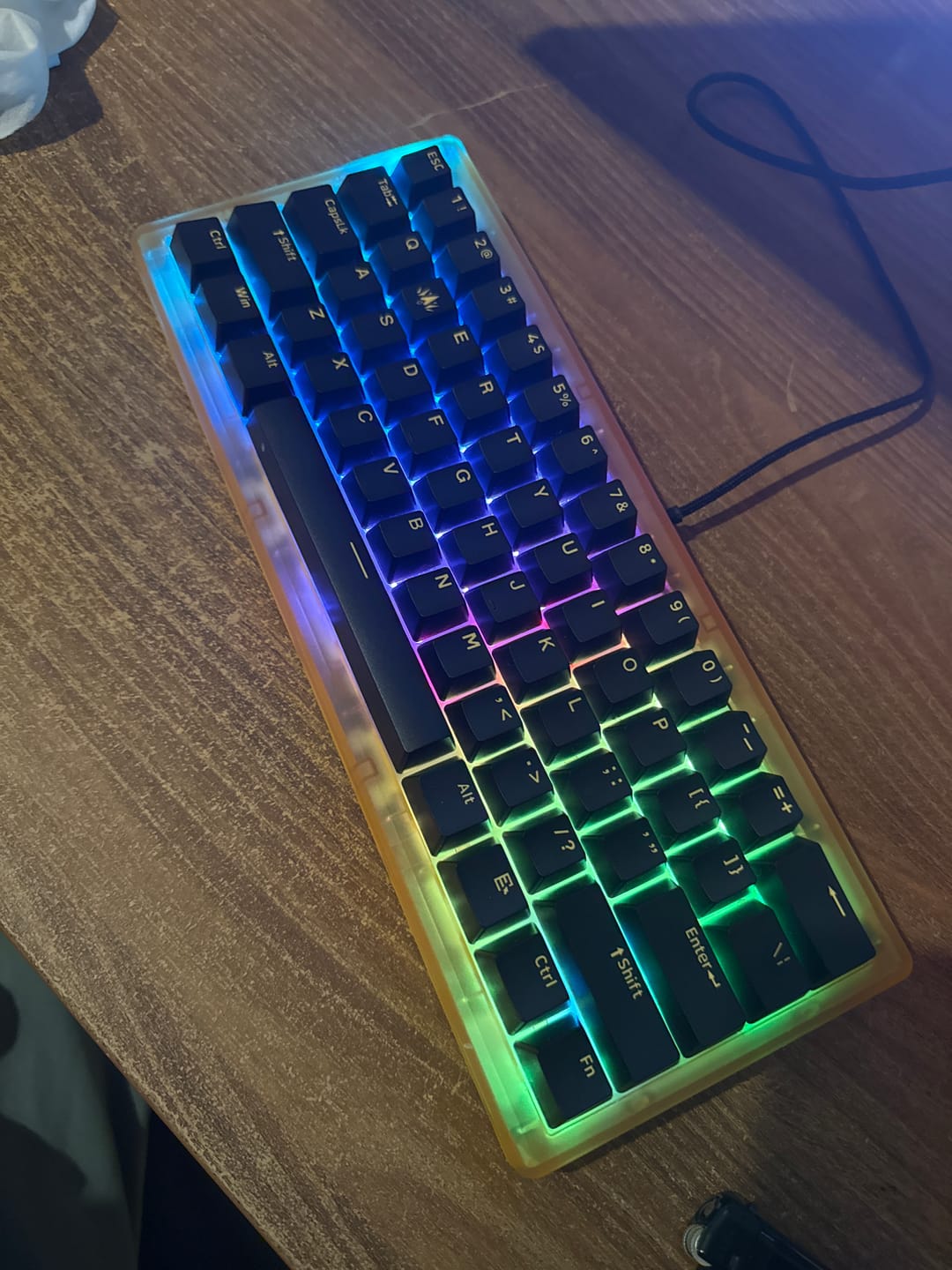 Customer photo review of Wraith W60 [BBL Edition] Klavye (Manyetik Switch / HE)