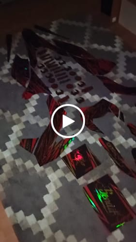 Customer video review of Full Holographic Chrome