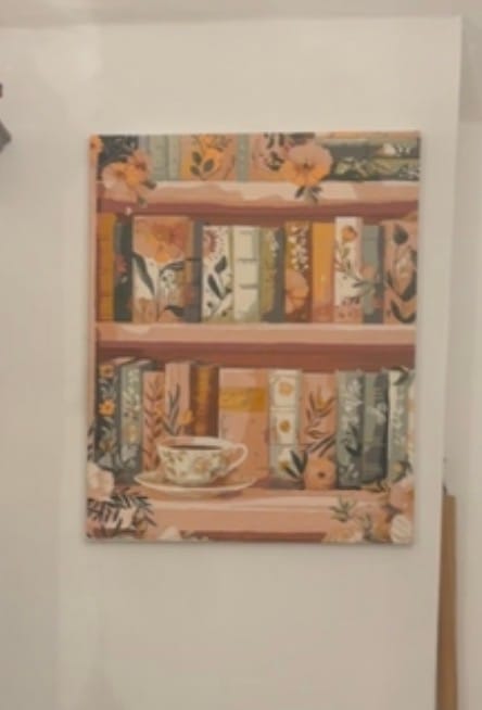 Customer photo review of Surprise Painting | Paint by Numbers