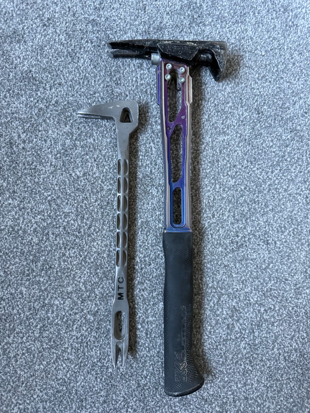 Customer photo review of MTC Tools | Titanium 12" Nail puller