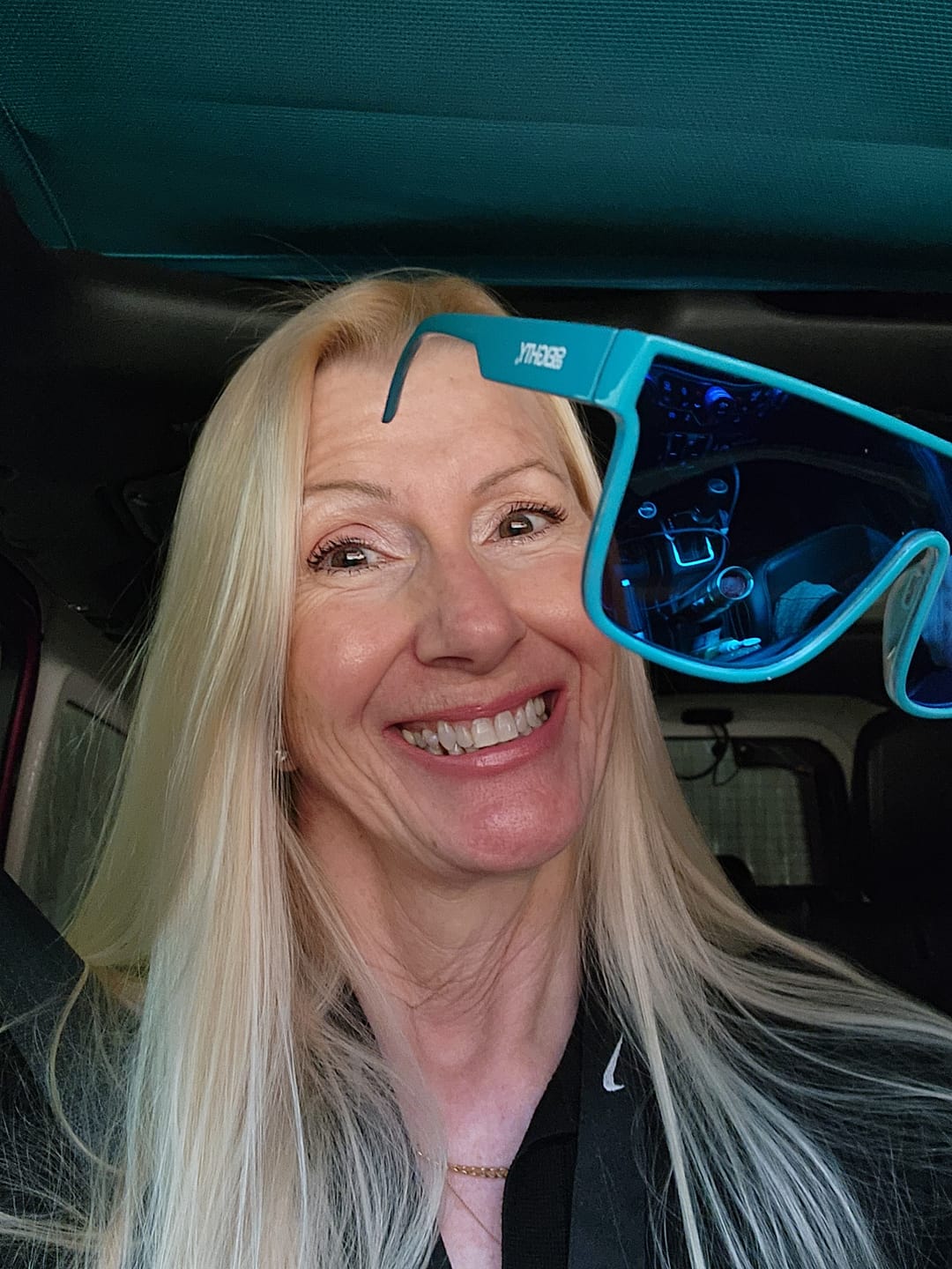 Customer photo review of 80Eighty® Polarized Bay Sunglasses