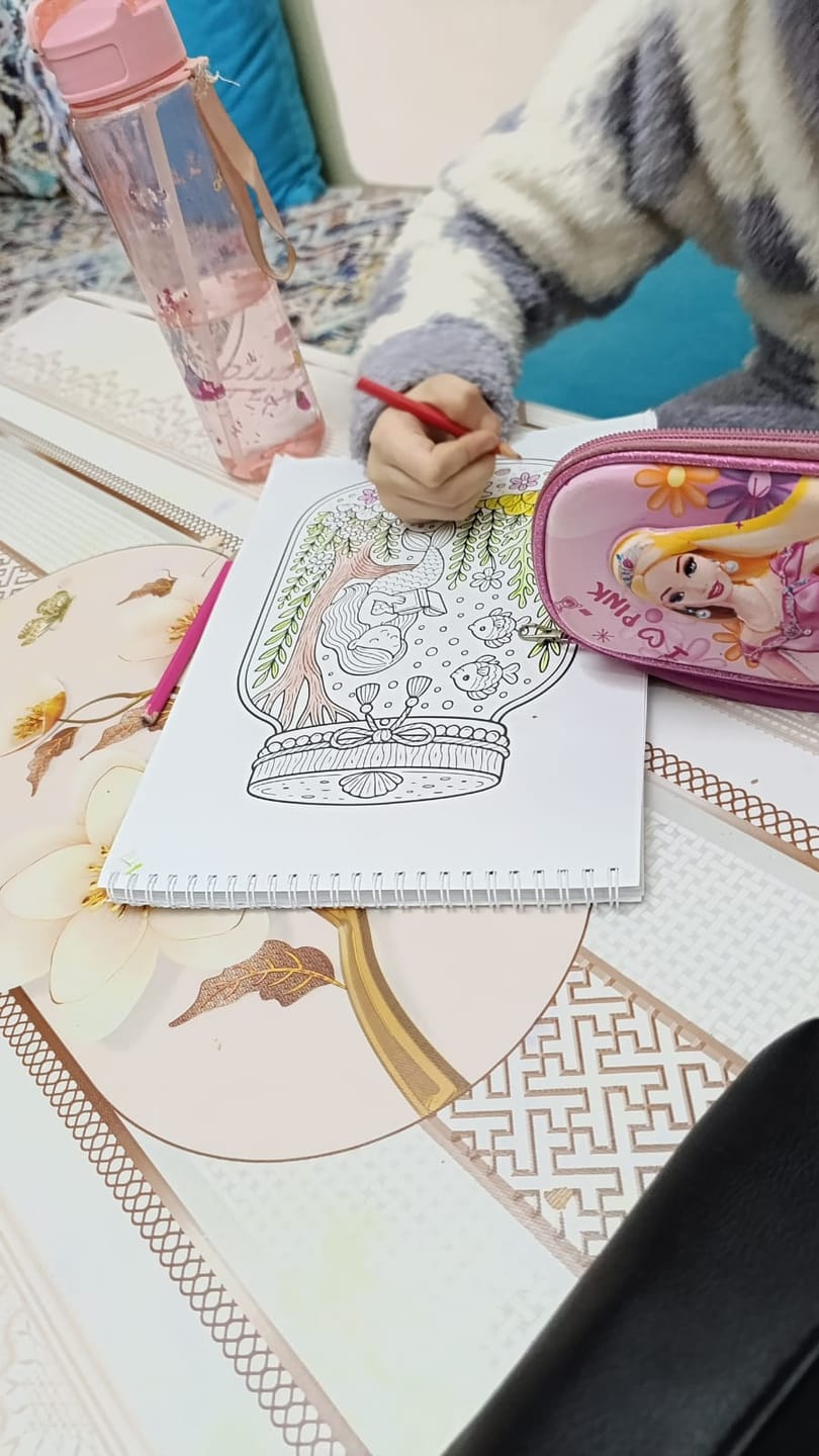 Customer photo review of كتب التلوين للكبار - عرض خاص %-55