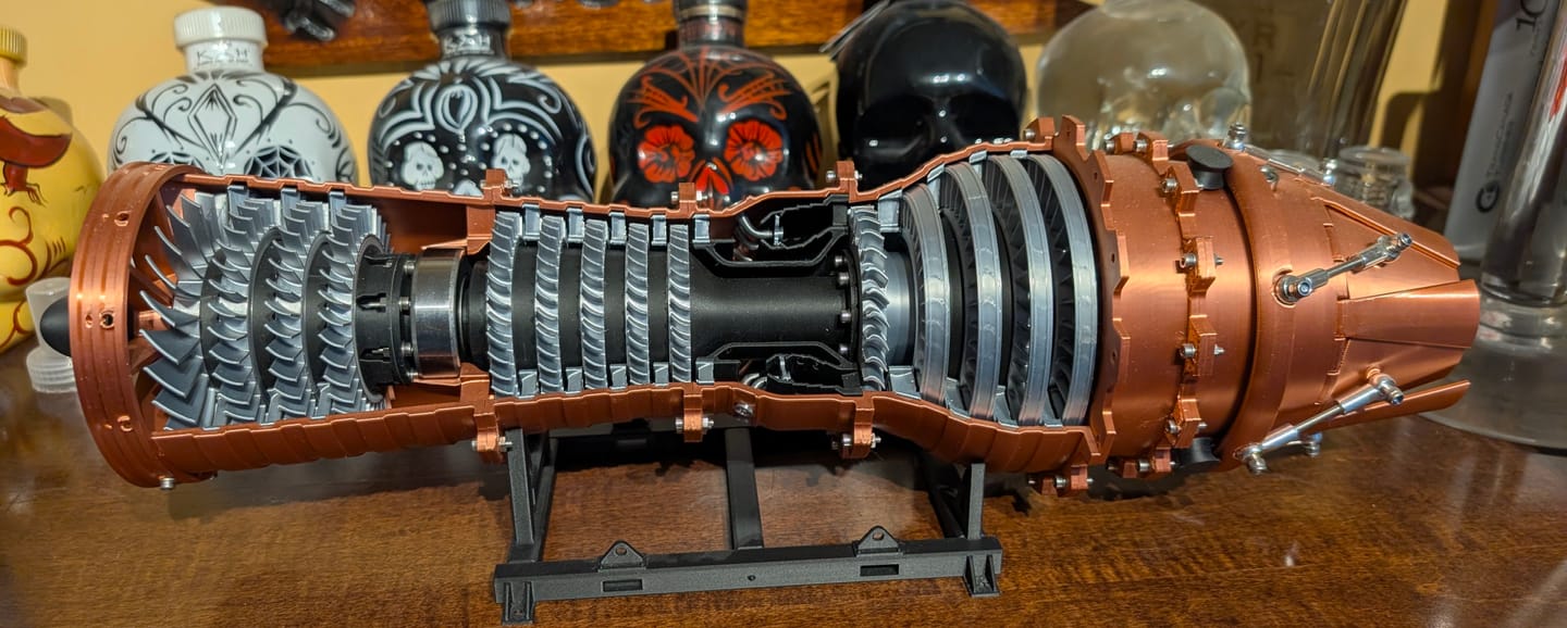 Customer photo review of Turbojet/Turbofan Engine - E01