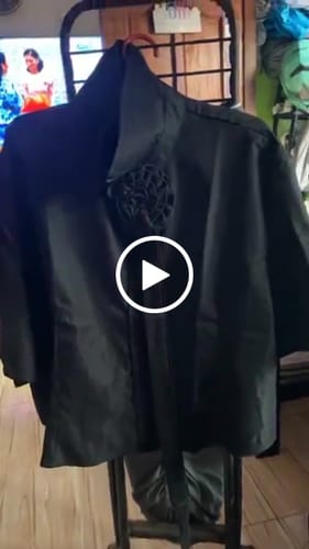 Customer video review of Mens 3D Floral Tie Casual Short Sleeve Shirt SKUL12752