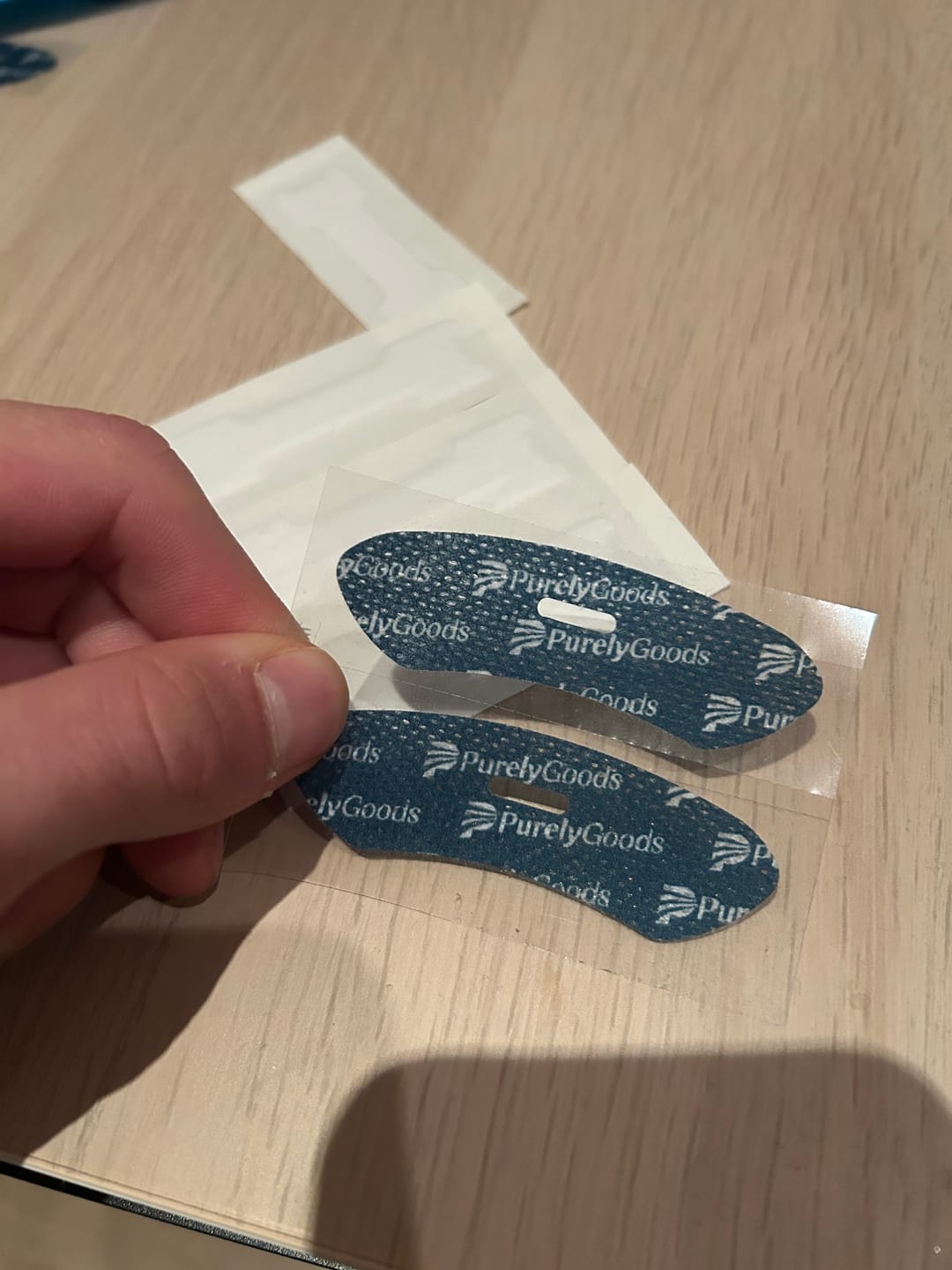 Customer photo review of PurelyGoods Mondtape (33 stuks)