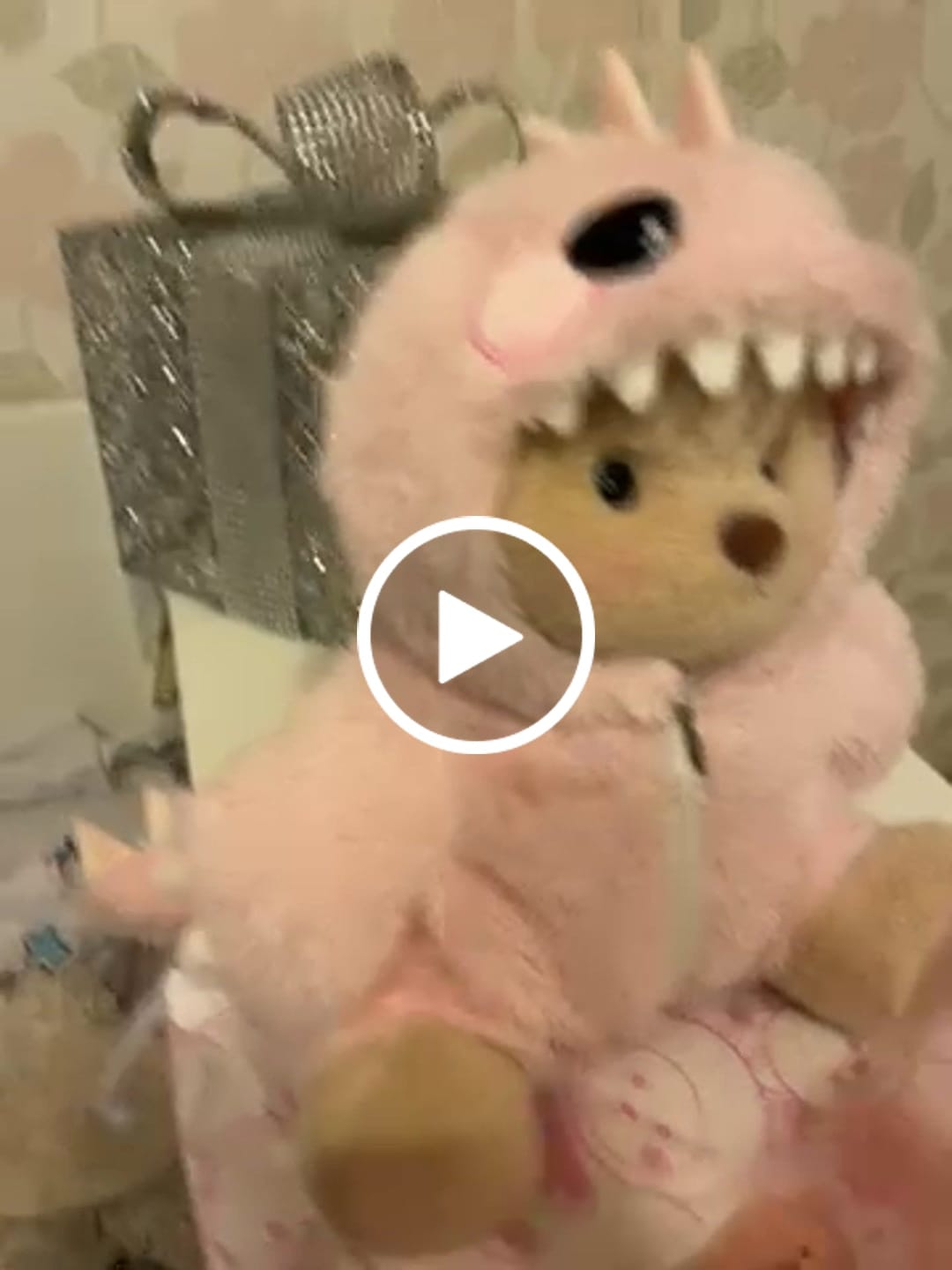 Customer video review of Pink Dino