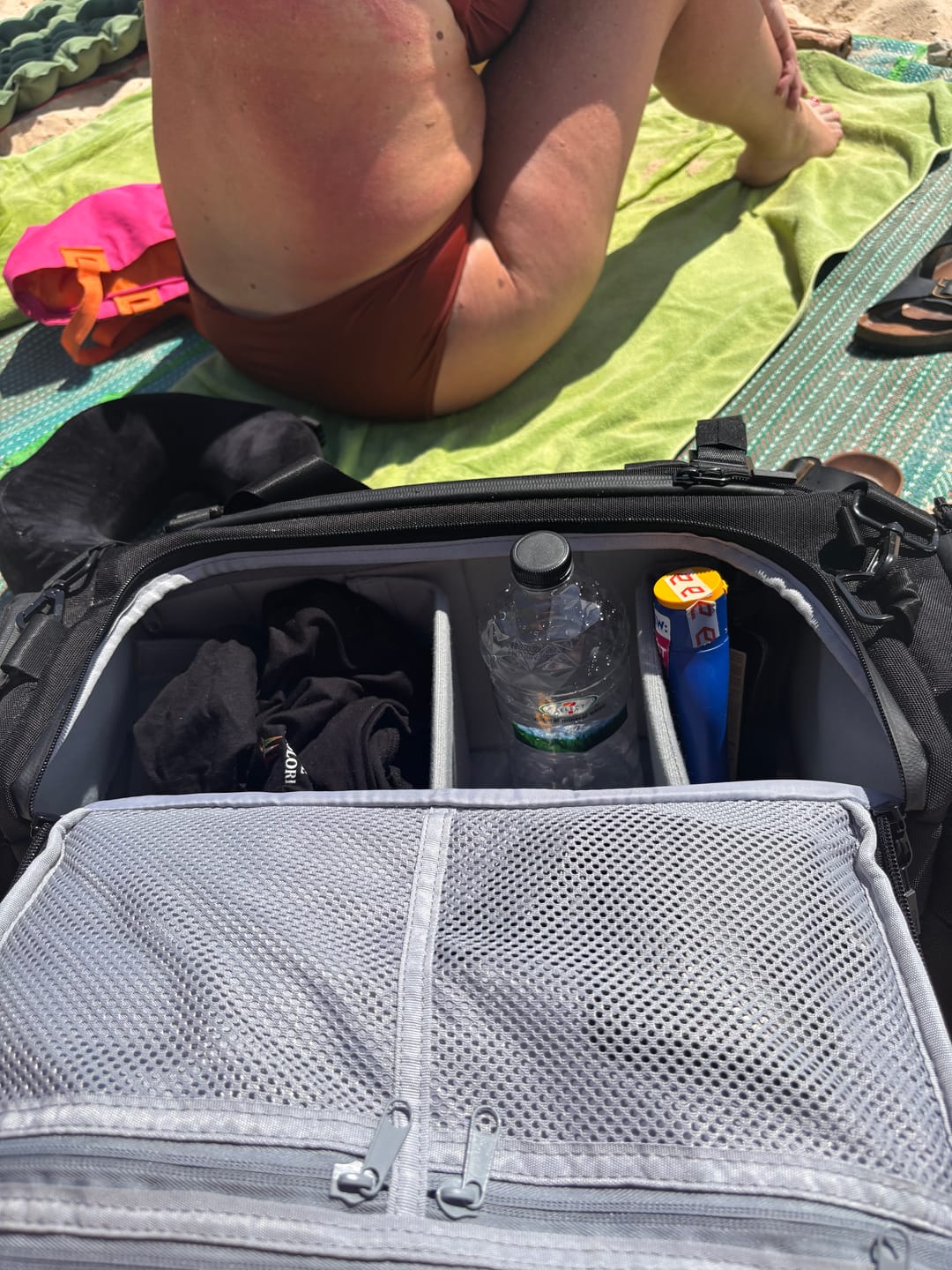 Customer photo review of The Weekender 30L