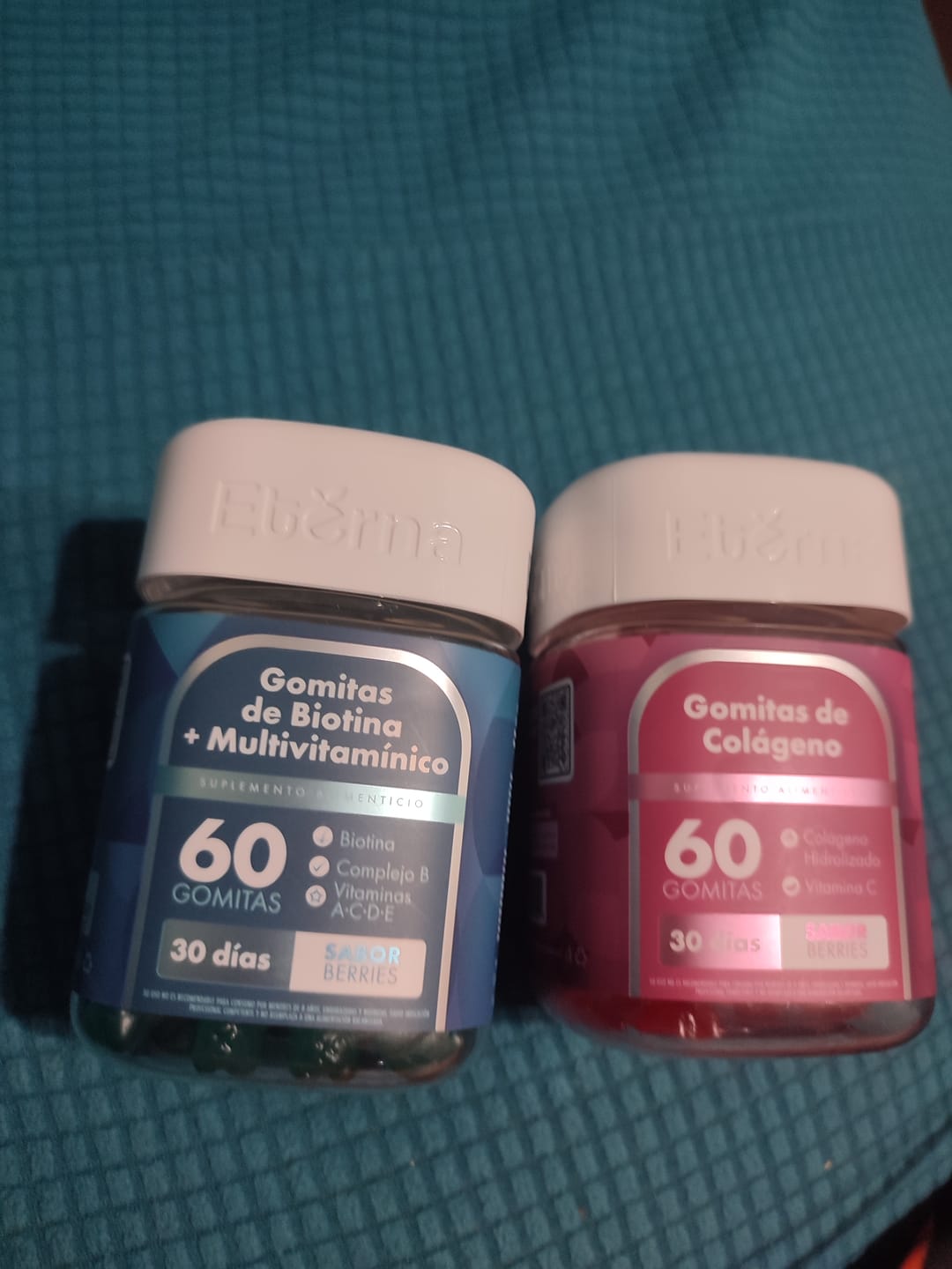 Customer photo review of Pack Biotina + Colágeno | Suscripción