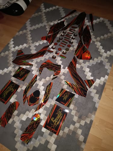 Customer photo review of THUNDERRAGE - GRAPHICS KIT