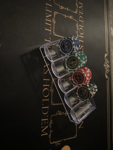 Customer photo review of Chip Tray Rack 100 pcs