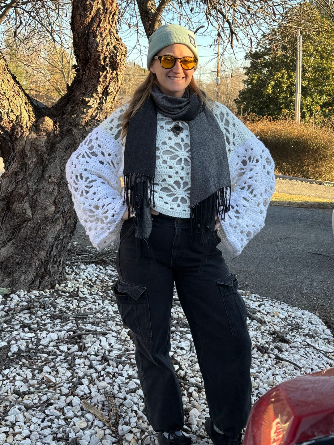Customer photo review of Blue Light Glasses