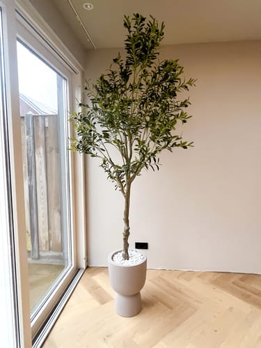 Customer photo review of Kunst Olijfboom 210cm