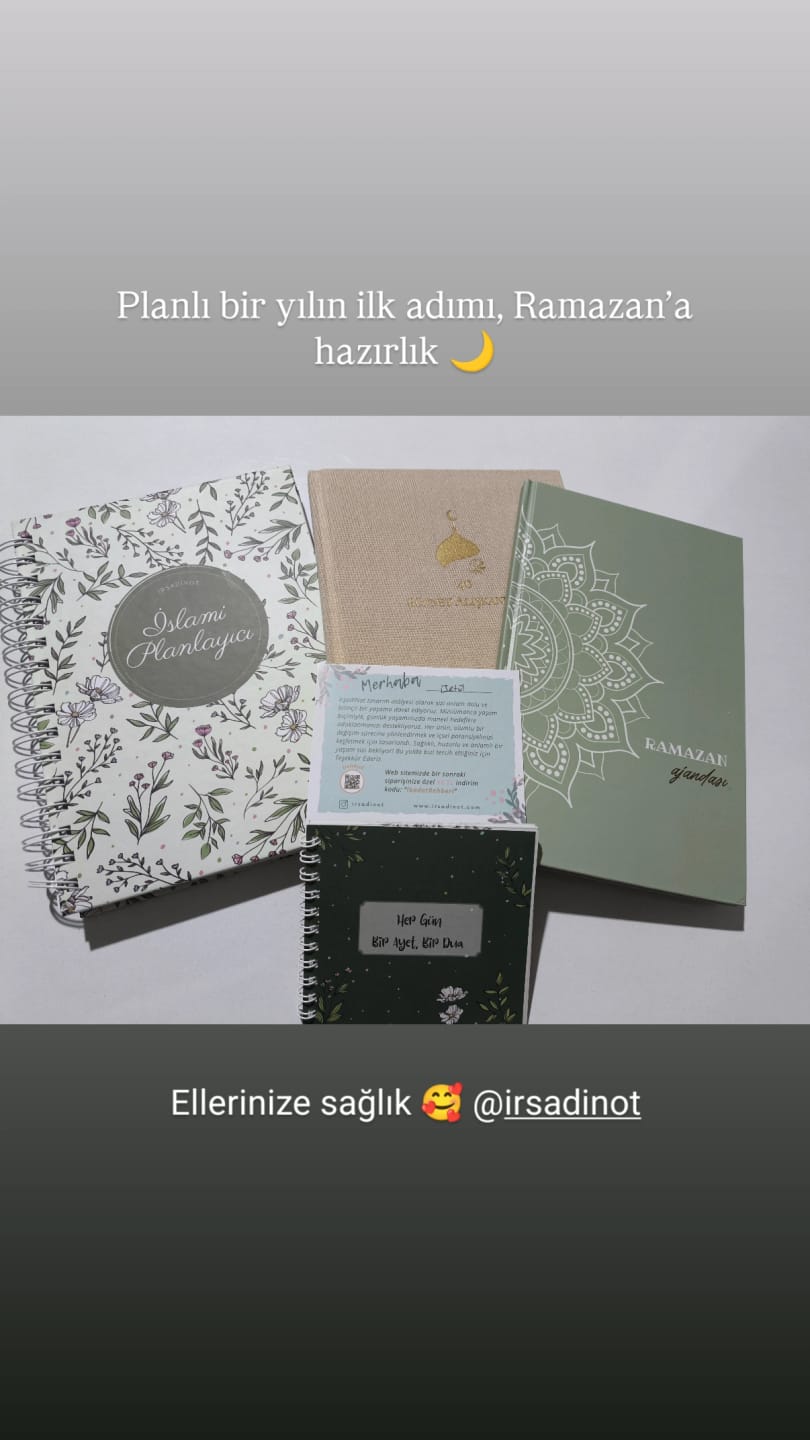 Customer photo review of İbadet Rehberi İslami Planlayıcı