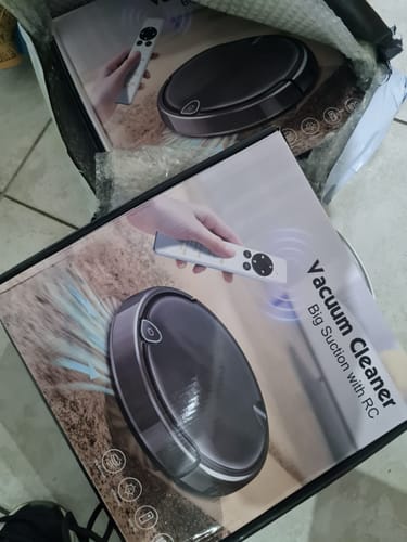 Customer photo review of HOME BUDDY –  3 in 1 Saugroboter mit Wischfunktion