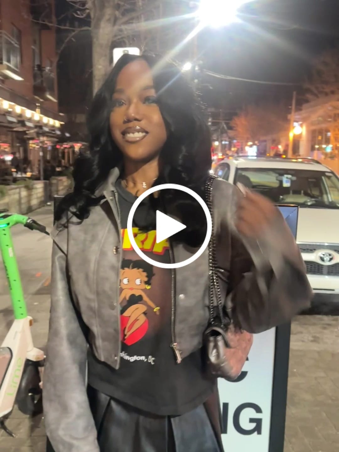Customer video review of BETTY BOOP VINTAGE TEE