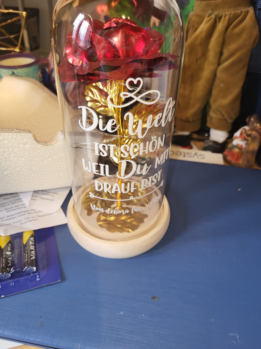 Customer photo review of Schön, dass es dich gibt - Familien-Goldene Rose