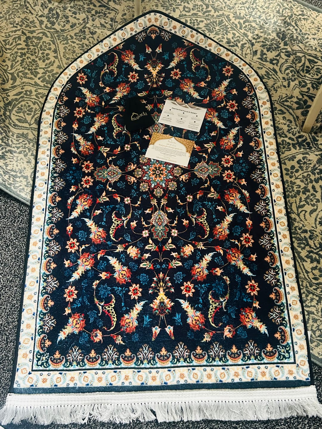 Customer photo review of Firdaws  Padded Prayer Mat