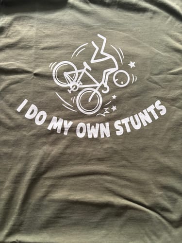Customer photo review of BIKE STUNTS 026 T Shirt