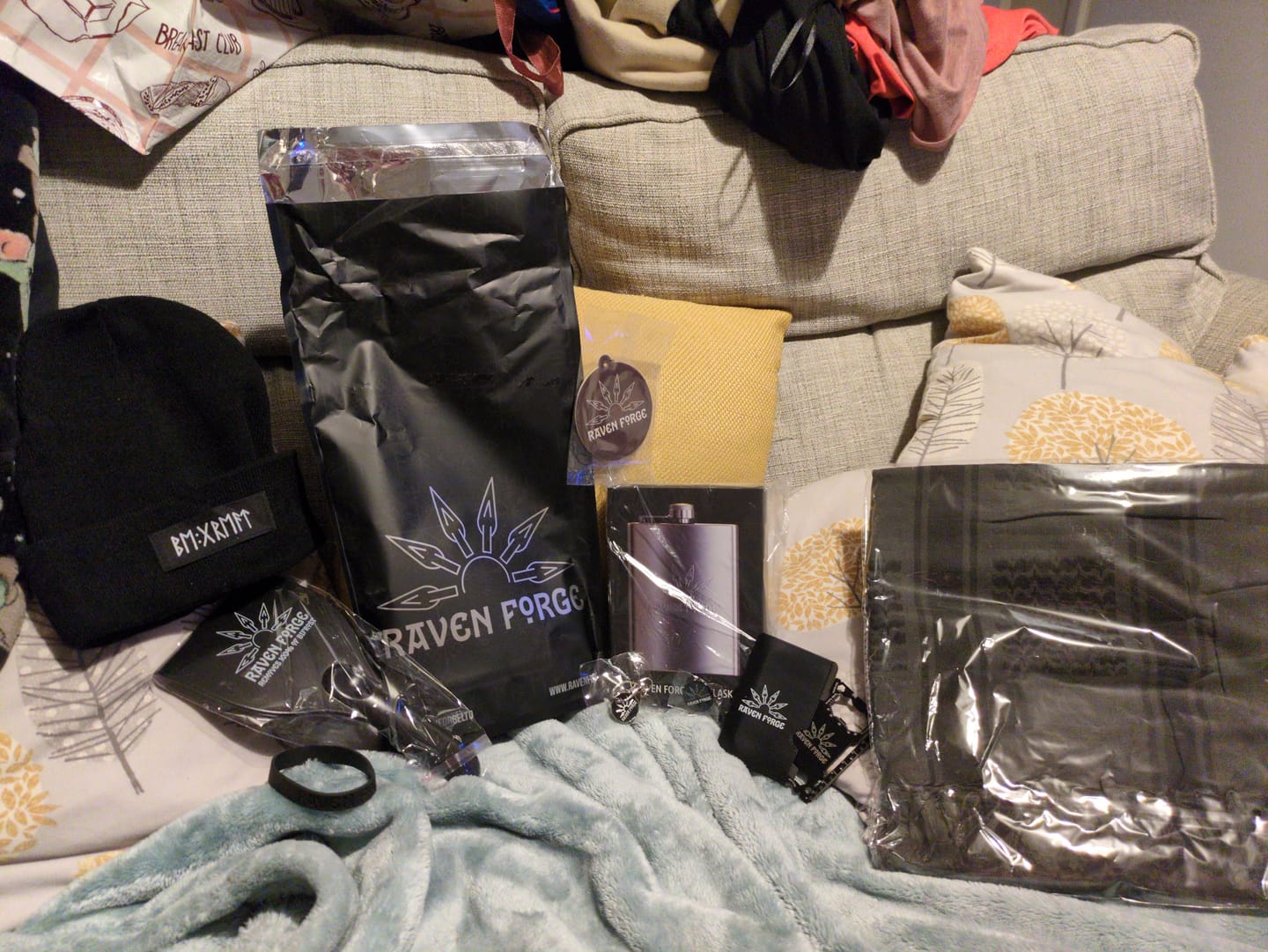 Customer photo review of Raven Forge Merch Bag