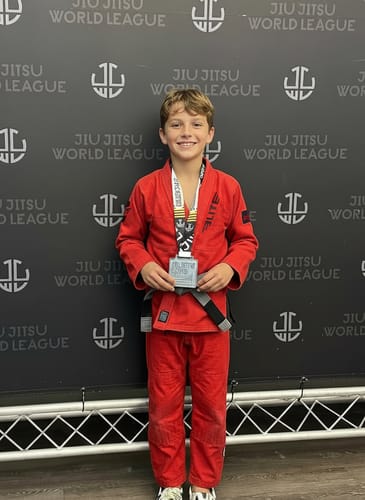 Customer photo review of Core Red Brazilian Jiu Jitsu Kids BJJ Gi