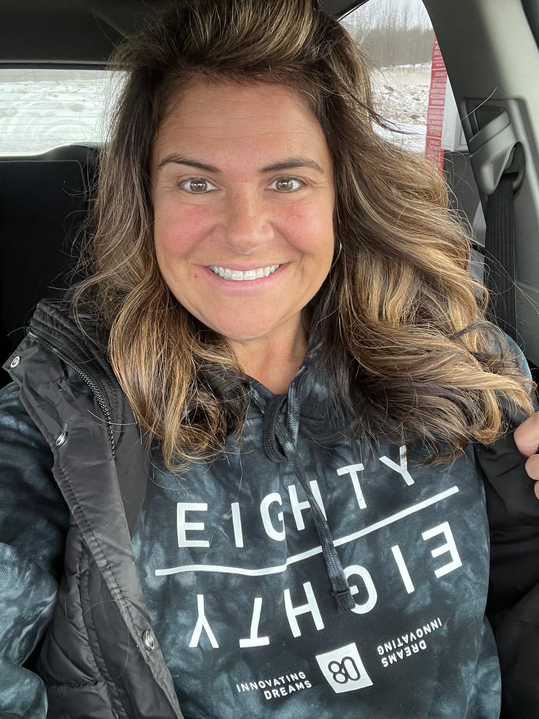 Customer photo review of 80Eighty® TieDye Mirror Hoodie
