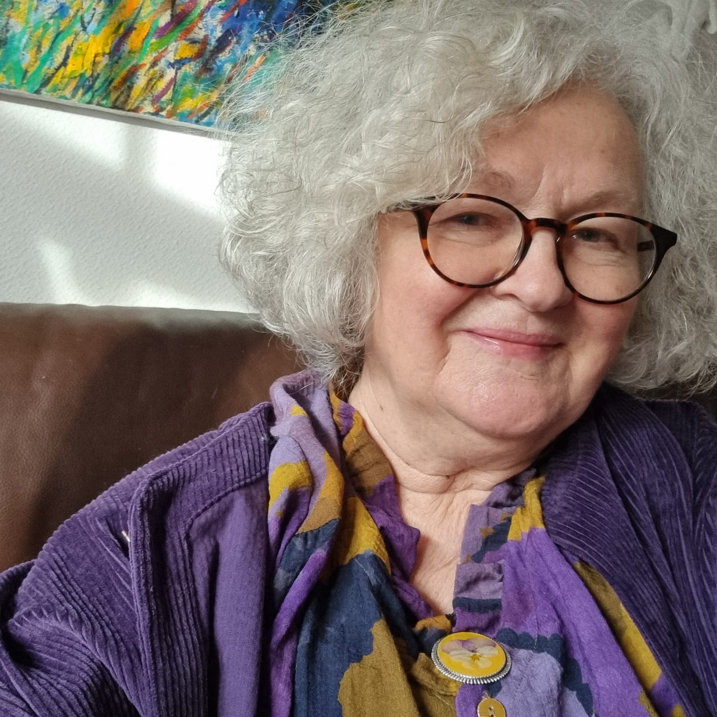 Customer photo review of Blouse Miléna - "Folie Végétale"
