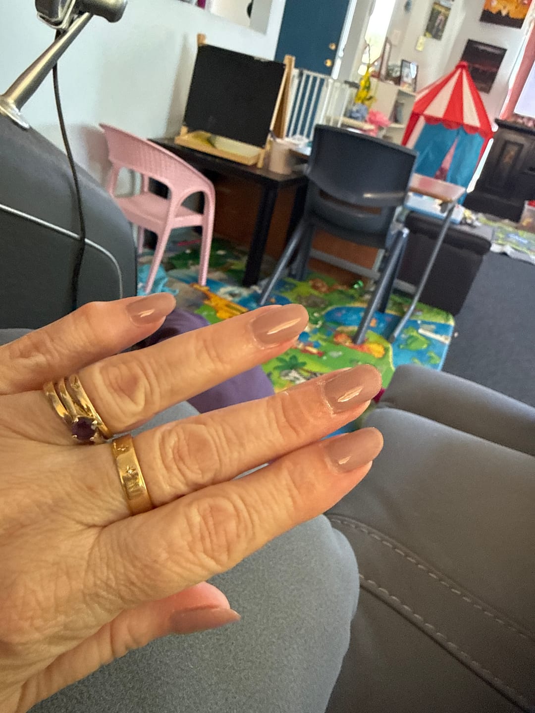 Customer photo review of Diamond Top Coat (6 In 1 + Extension Gel)