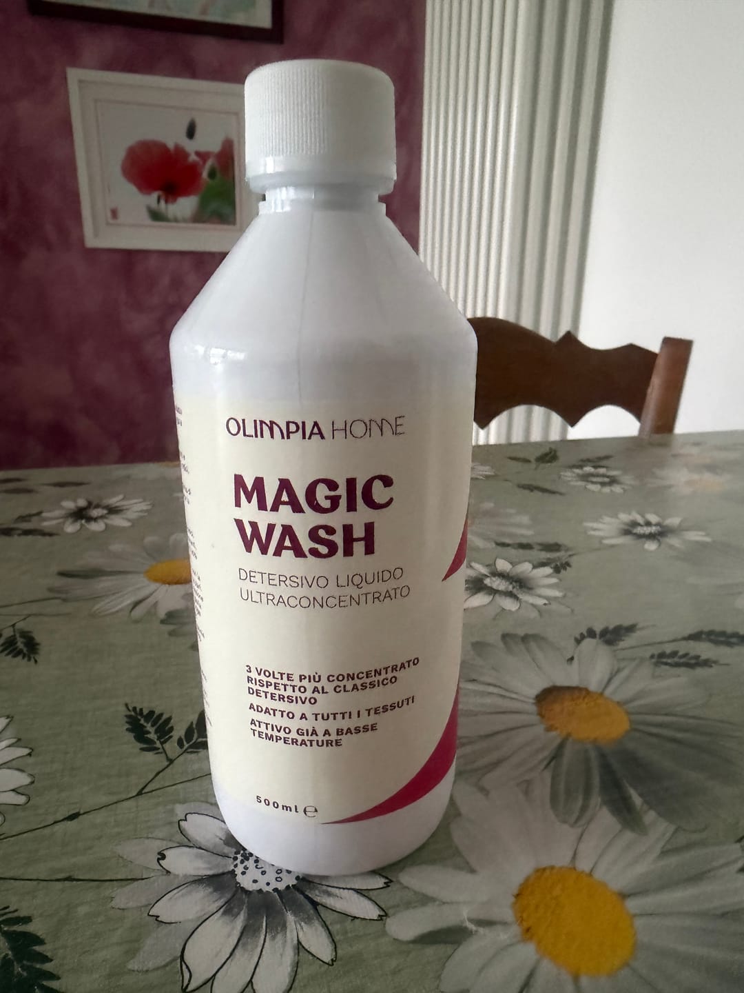 Customer photo review of Magic Wash Liquido - Il Detersivo Professionale per un Bucato Perfetto