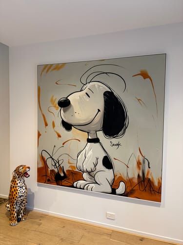 Customer review photo for Abstract Graffiti Art #GA092