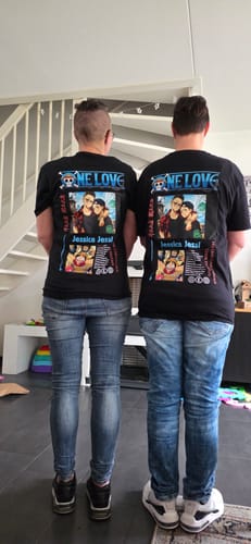 Customer photo review of ONE LOVE - op maat gemaakt