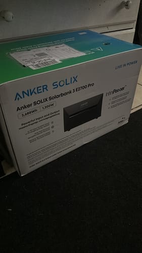 Customer photo review of Anker SOLIX Solarbank 3 E2700 Pro