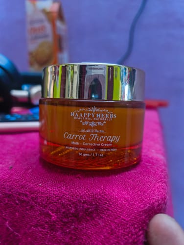 Customer photo review of Carrot Therapy Multi Correct Cream