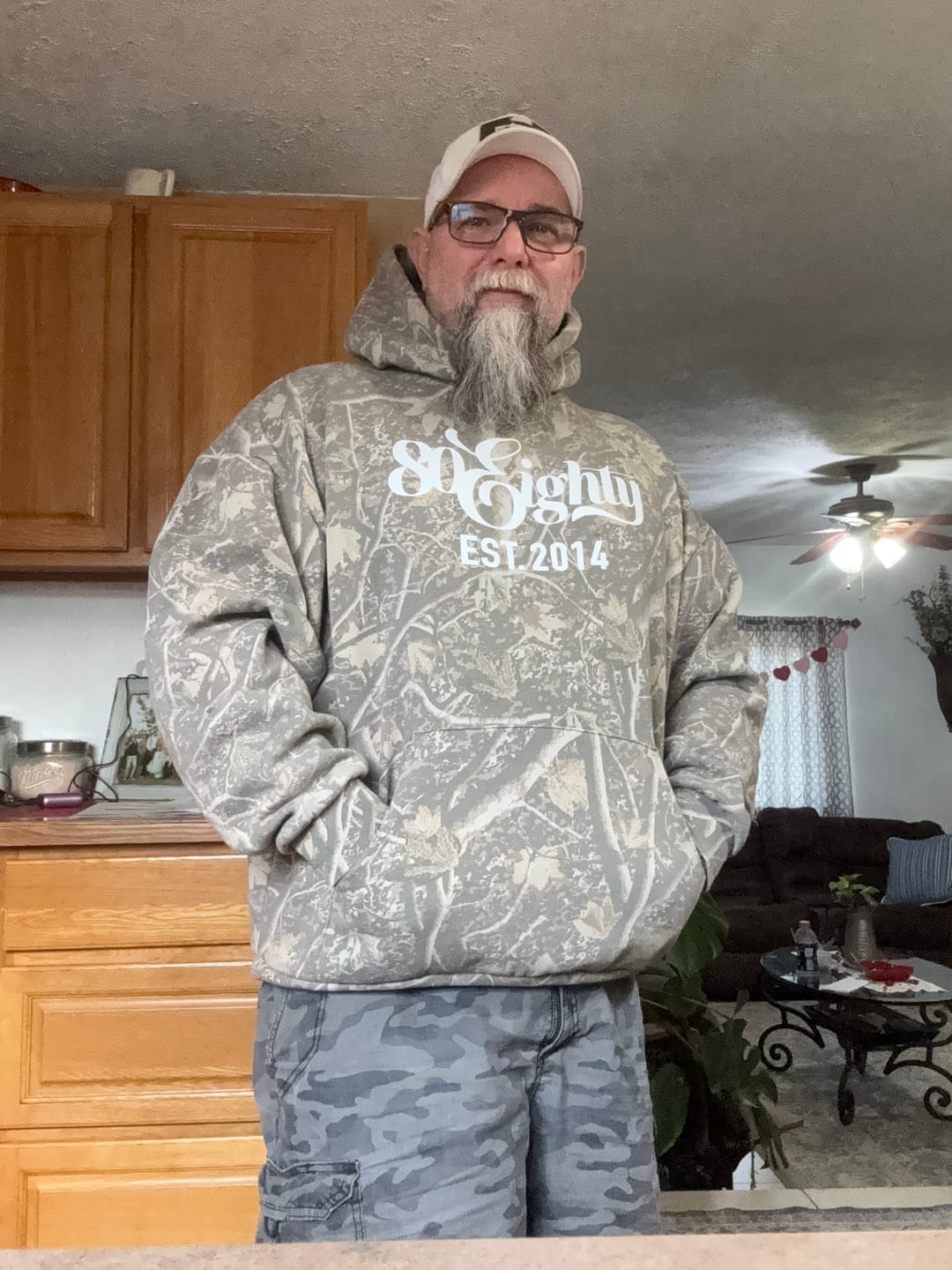 Customer photo review of 80Eighty® DeadWood Boxy HWT Hoodie