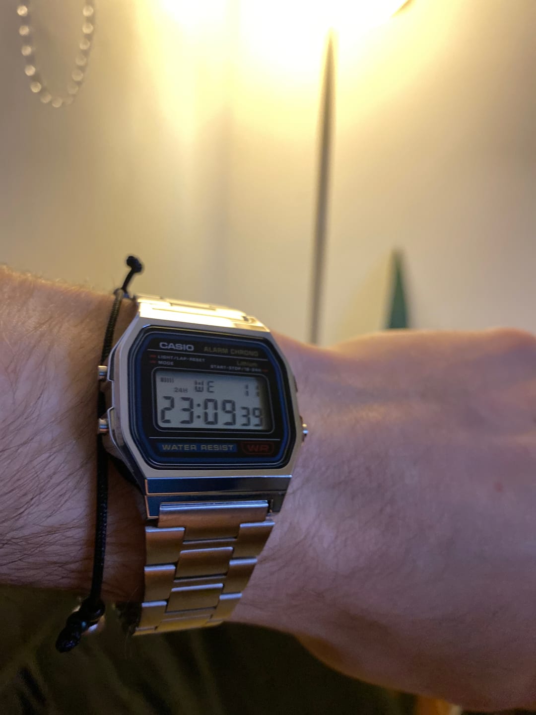 Customer photo review of Reloj Casio Vintage A158WA-1DF Azul/Plateado