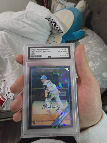 Customer photo review of Custom Graded Card