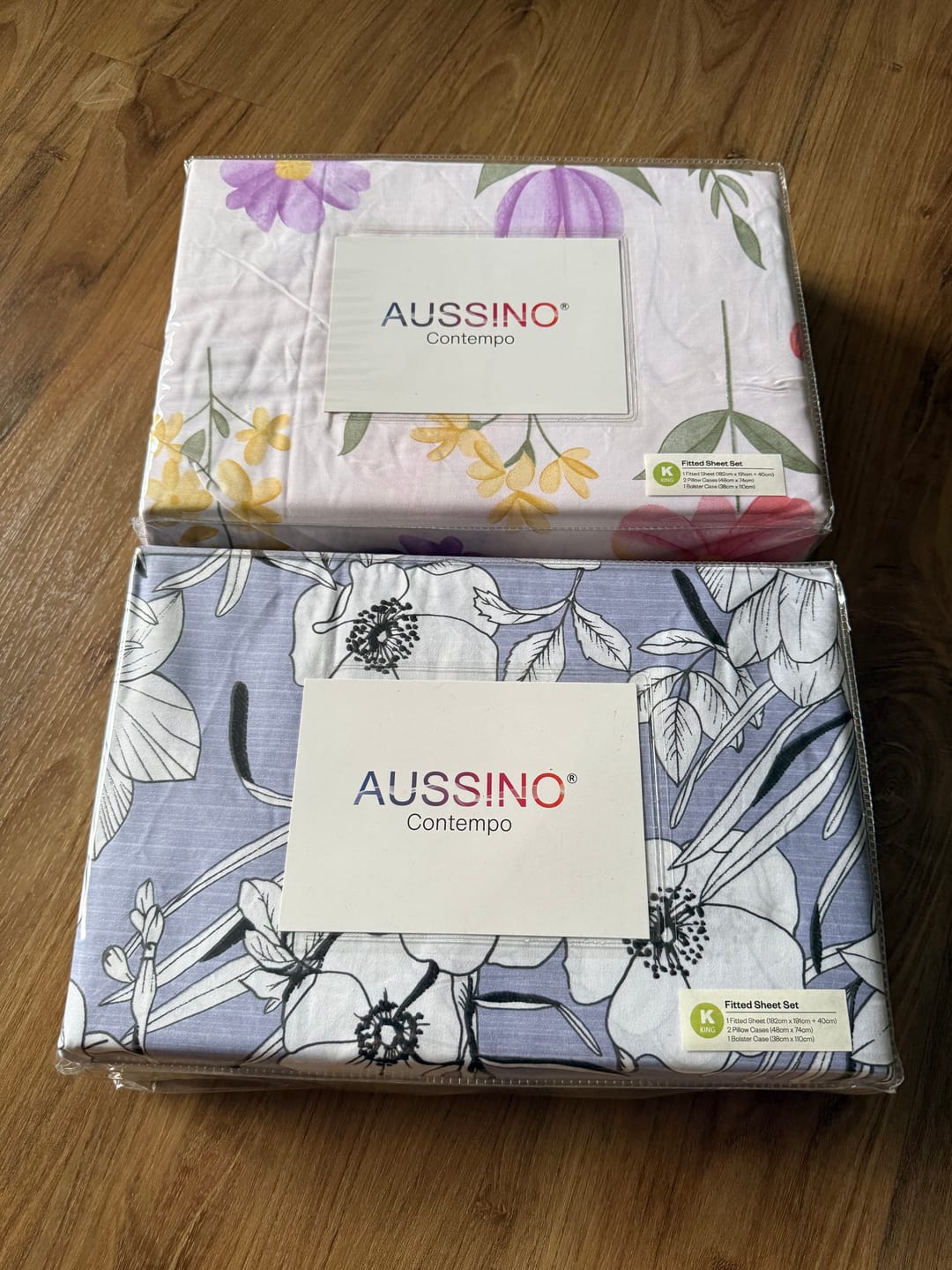 Customer photo review of Contempo Yuliana 100% Cotton Fitted Sheet Set