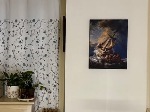 Customer photo review of Christ in the Storm on the Sea of Galilee