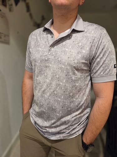Customer photo review of Moose Track's Men's Polo