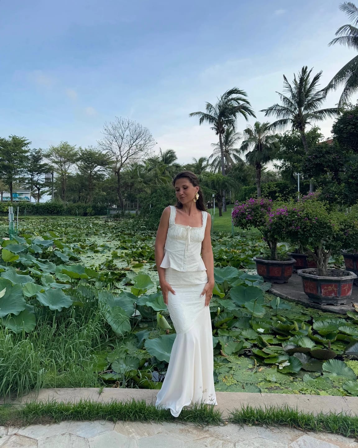 Customer photo review of Esther Mermaid Skirt Set