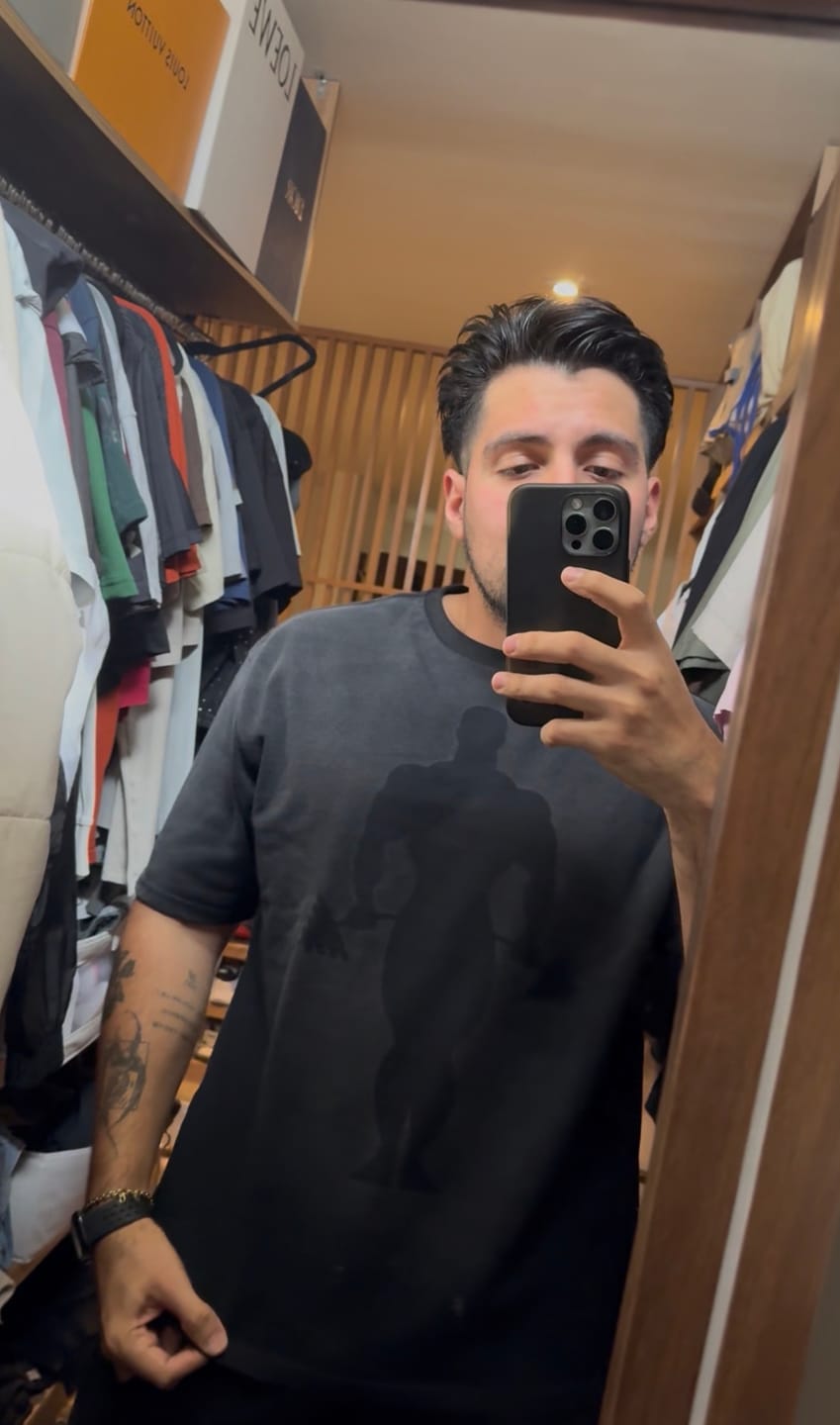 Customer photo review of 4285 - Gold's Iron Legacy Shadow Tees
