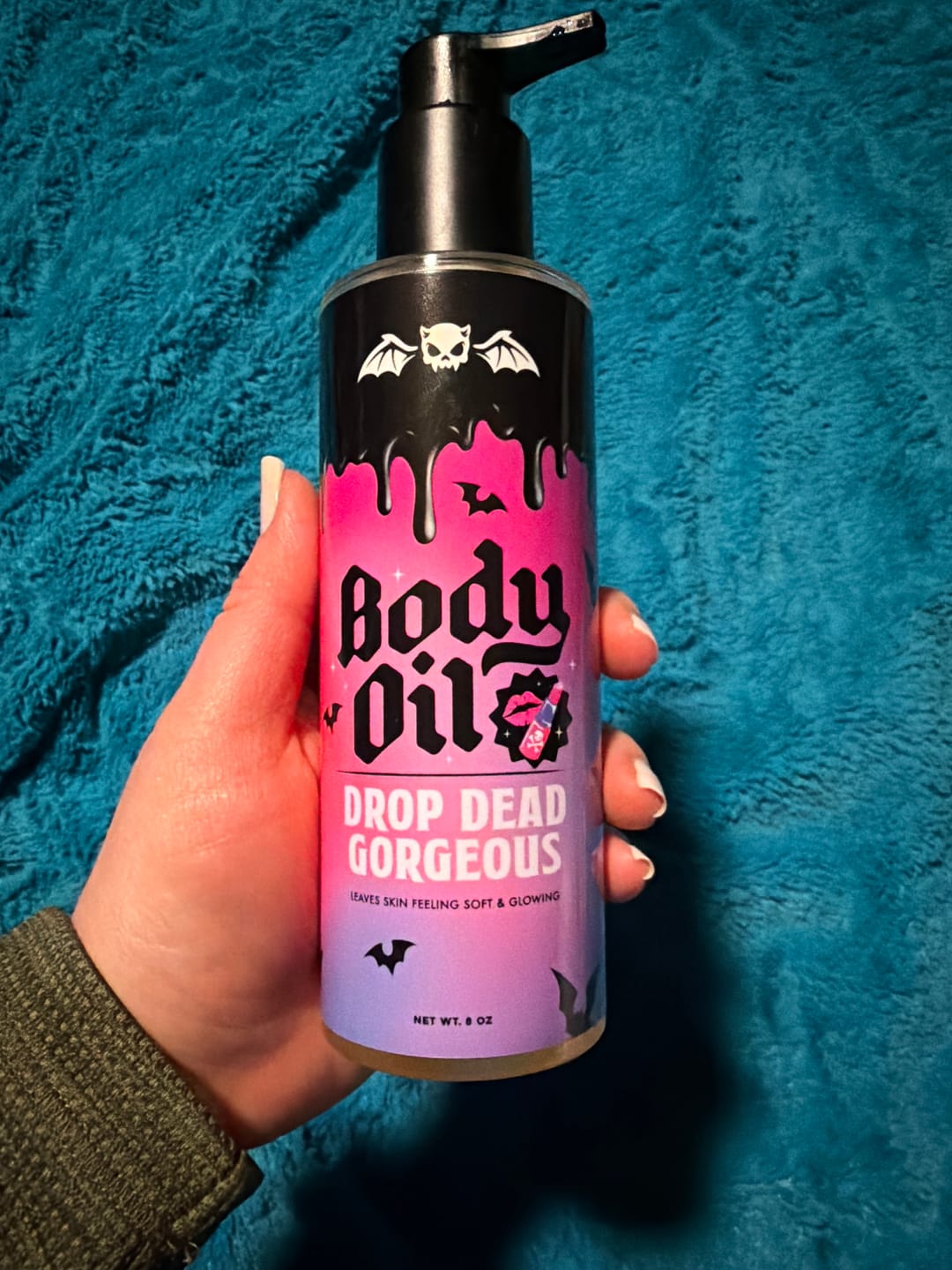 Customer photo review of Drop Dead Gorgeous Body Oil