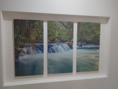 Customer photo review of Acrylic Mounting Panel - 40 x 80 cm