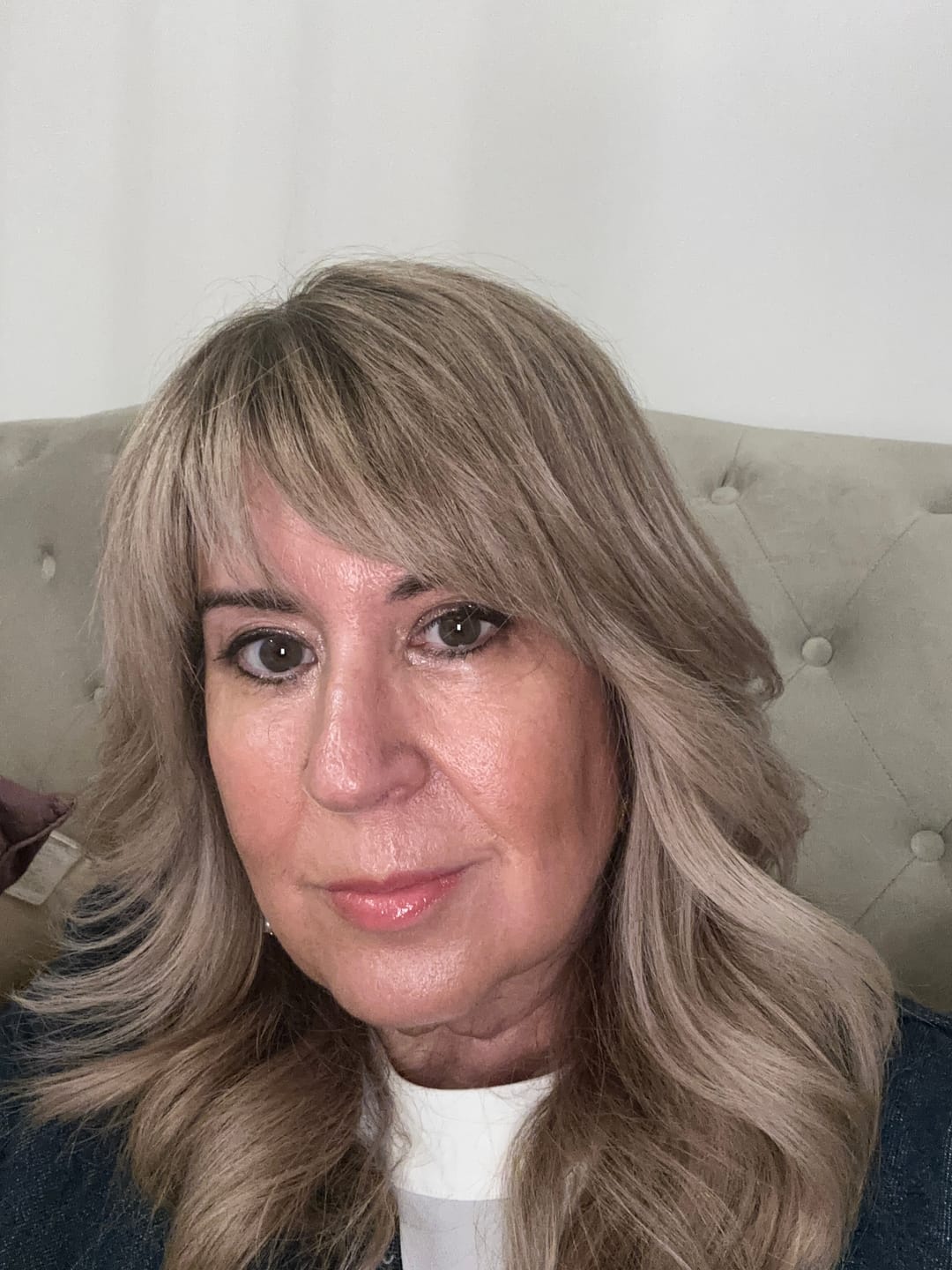 Customer photo review of VIOLA - Violet Blonde Hair Toning Oil