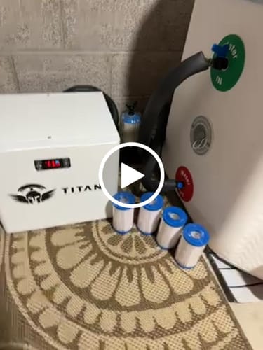 Customer video review of 4-Pack Filters For Titan Chiller 2025 Gen IV