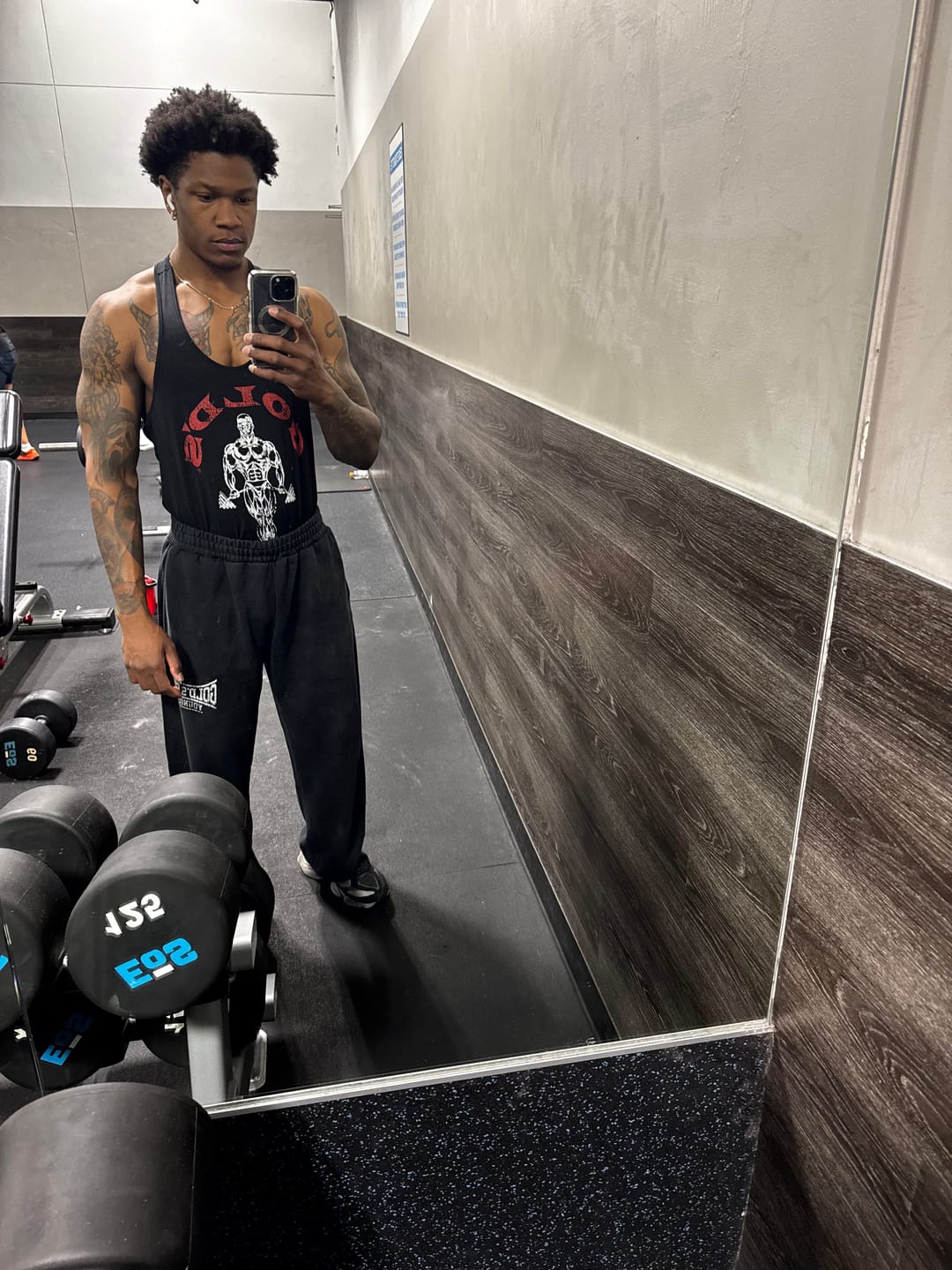 Customer photo review of 3003 - Gold's Iron Legacy Icon Stringers