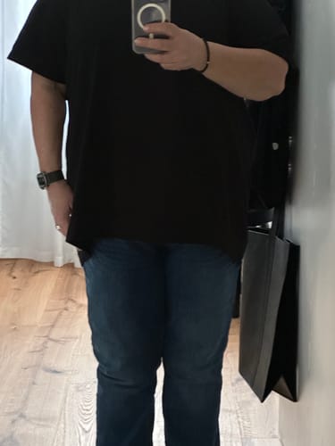 Customer photo review of SURI.K Kurzarm Sweatshirt