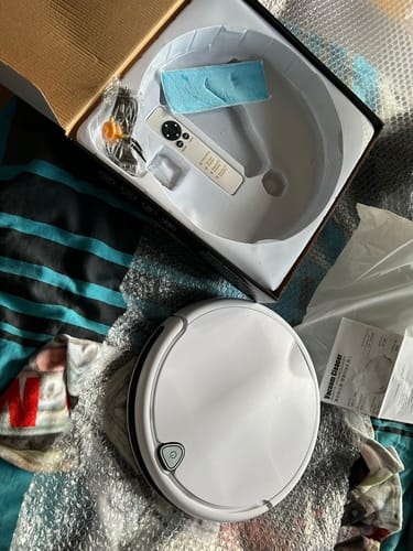 Customer photo review of HOME BUDDY –  3 in 1 Saugroboter mit Wischfunktion