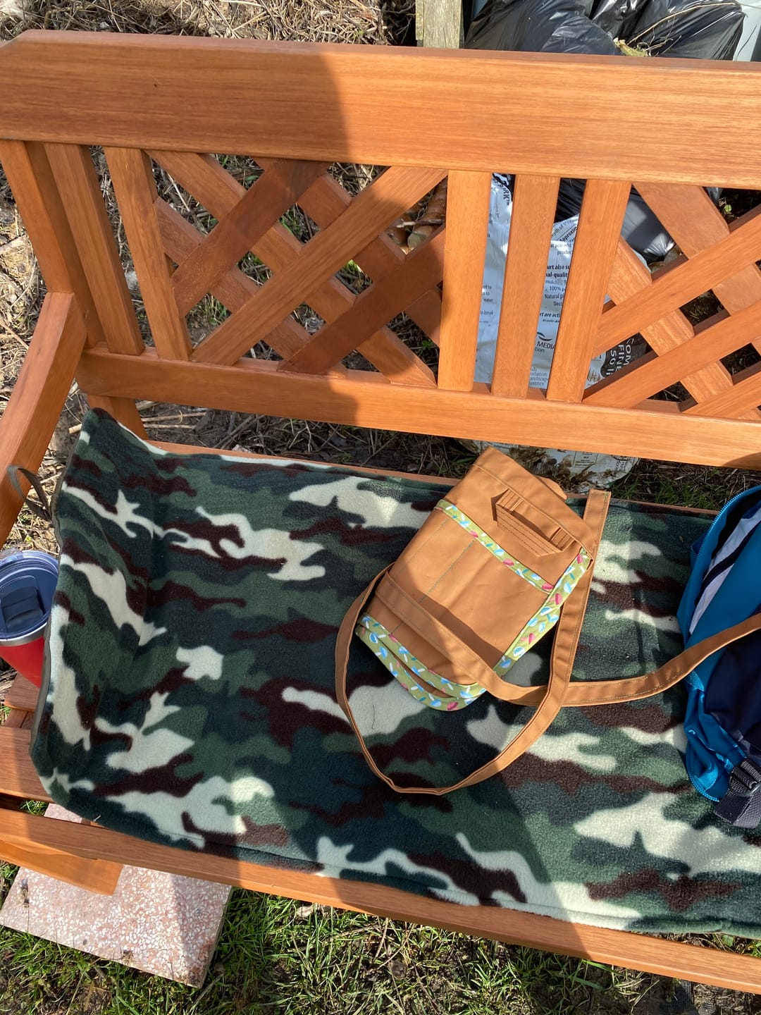 Customer photo review of Water Resistant Ripstop Fabric