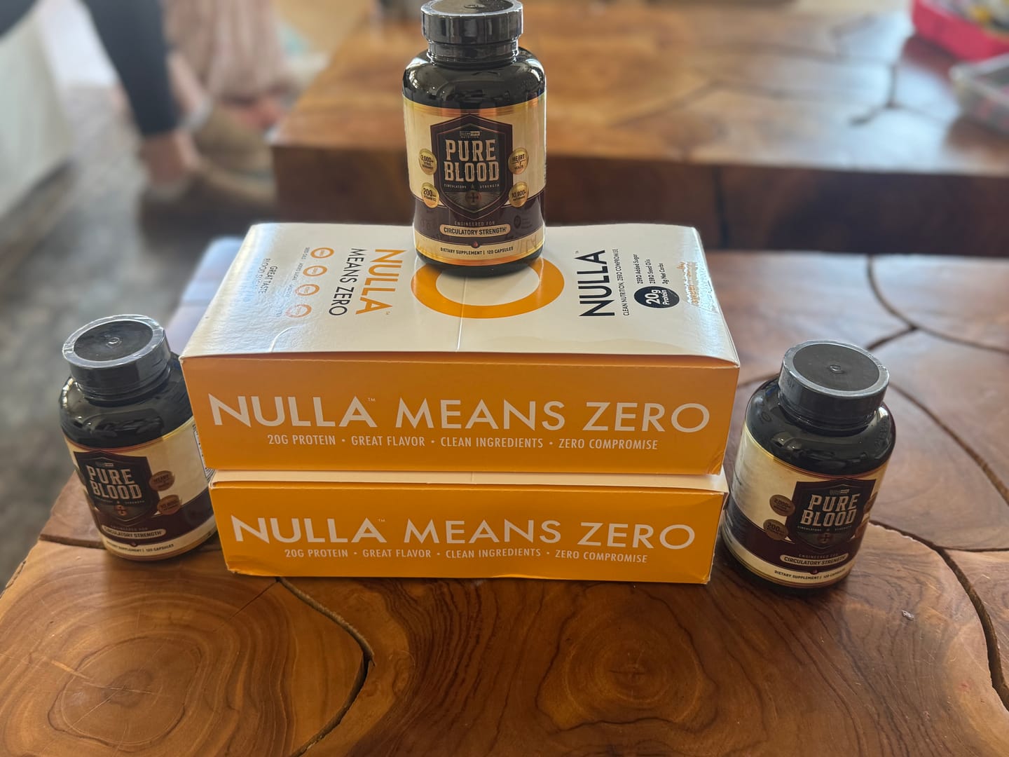 Customer photo review of Cleanform Nulla Protein Bar - Box of 12 Bars